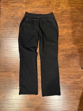 healing hands Black Scrub Pants with Cargo Pocket